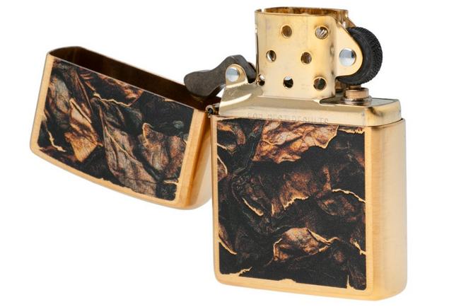 Afbeelding voor Zippo Pattern Design, Brushed Brass 60007688, aansteker
