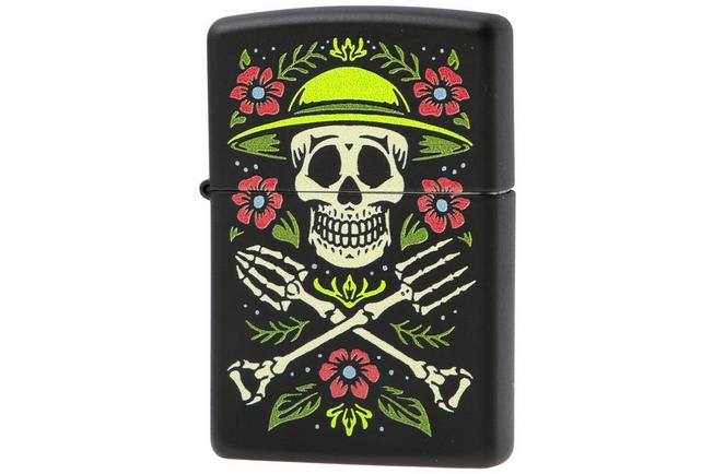 Afbeelding voor Zippo Skull Gardener Design 60007716, aansteker