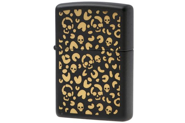 Afbeelding voor Zippo Skull Leopard Design 60007730, aansteker