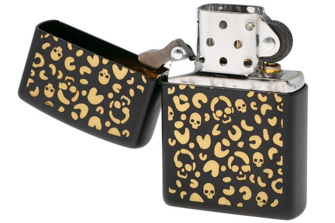 Afbeelding voor Zippo Skull Leopard Design 60007730, aansteker