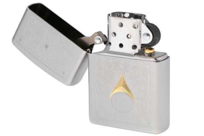 Afbeelding voor Zippo Design Satin Chrome 60007733, aansteker
