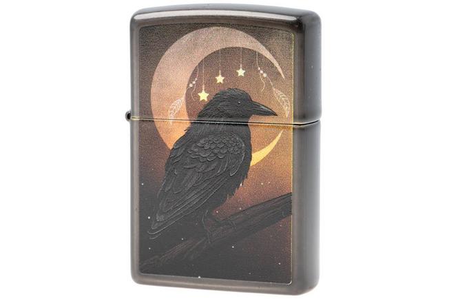 Afbeelding voor Zippo Crow and Moon Design 60007744, aansteker