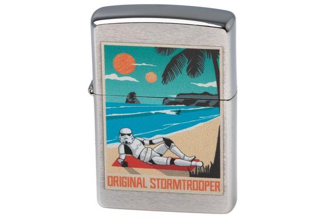 Afbeelding voor Zippo Original Stormtrooper, Beach Design 60007760, aansteker