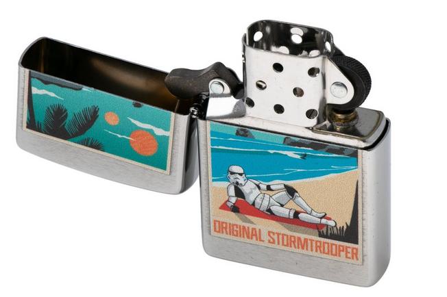 Afbeelding voor Zippo Original Stormtrooper, Beach Design 60007760, aansteker