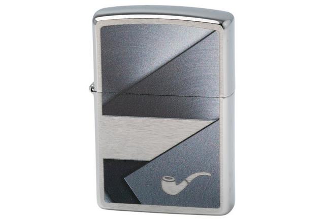 Afbeelding voor Zippo Sheet Metal with Pipe Design 60007811, aansteker