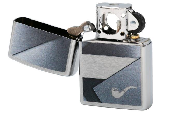 Afbeelding voor Zippo Sheet Metal with Pipe Design 60007811, aansteker