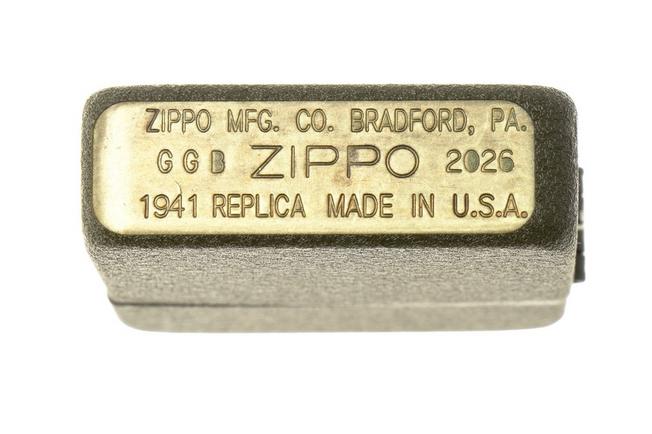 Bild für Zippo 1941 Replica Founders Day 2026 60007990 Green Crackle, Limited Edition, Feuerzeug