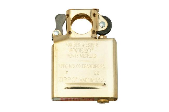 Zippo Classic 204-000243, Brushed Solid Brass, lighter