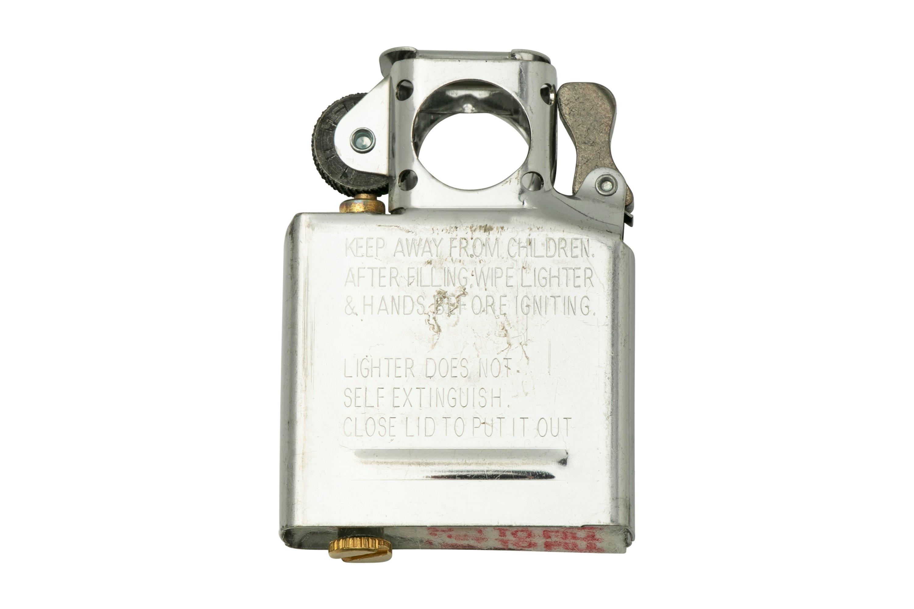 Insert Zippo classique argenté