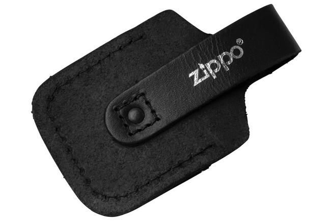 ETUI ZIPPO POUCH BLACK WITH LOOP 60.001221