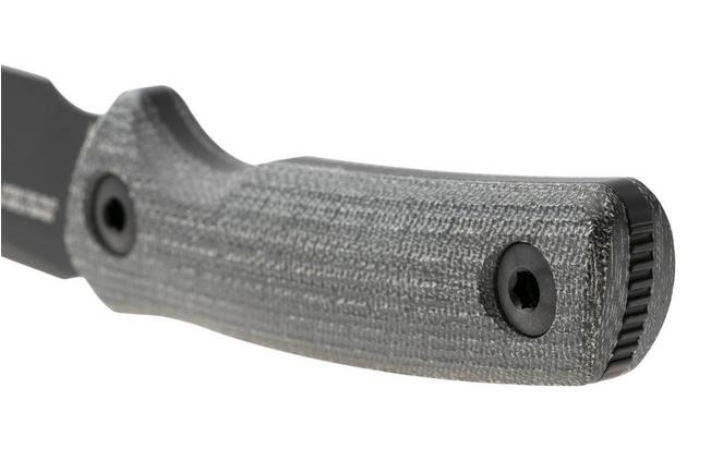 Afbeelding voor Zero Tolerance 0004BLK, Black CPM Cru-Wear, Black Micarta vaststaand mes