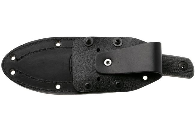 Afbeelding voor Zero Tolerance 0004BLK, Black CPM Cru-Wear, Black Micarta vaststaand mes