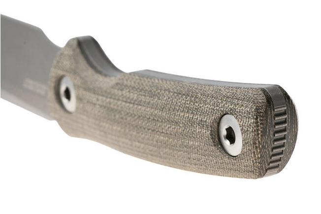 Afbeelding voor Zero Tolerance 0004OL, Stonewashed CPM Cru-Wear, Olive Drab Micarta vaststaand mes
