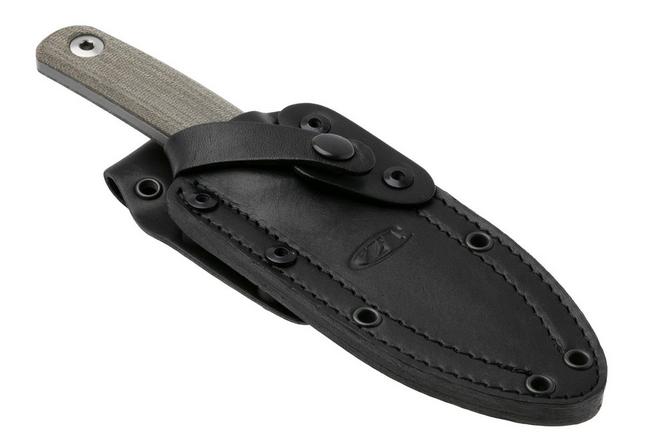 Afbeelding voor Zero Tolerance 0004OL, Stonewashed CPM Cru-Wear, Olive Drab Micarta vaststaand mes