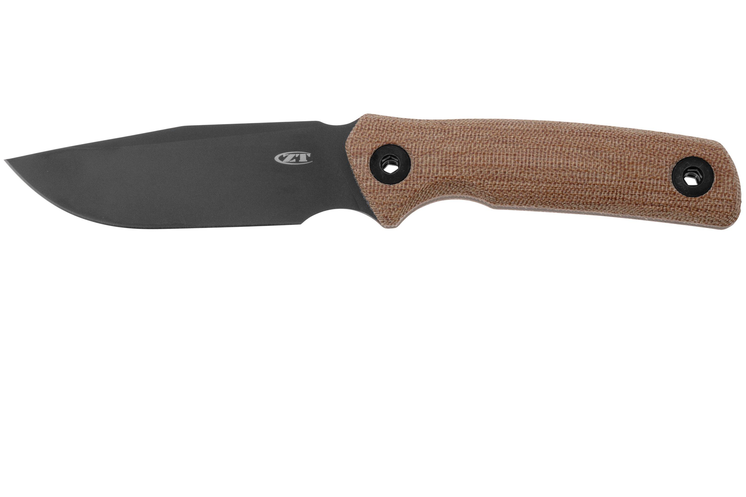 Zero Tolerance ZT0004 Cerakote CPM Cru-Wear, Micarta fixed knife