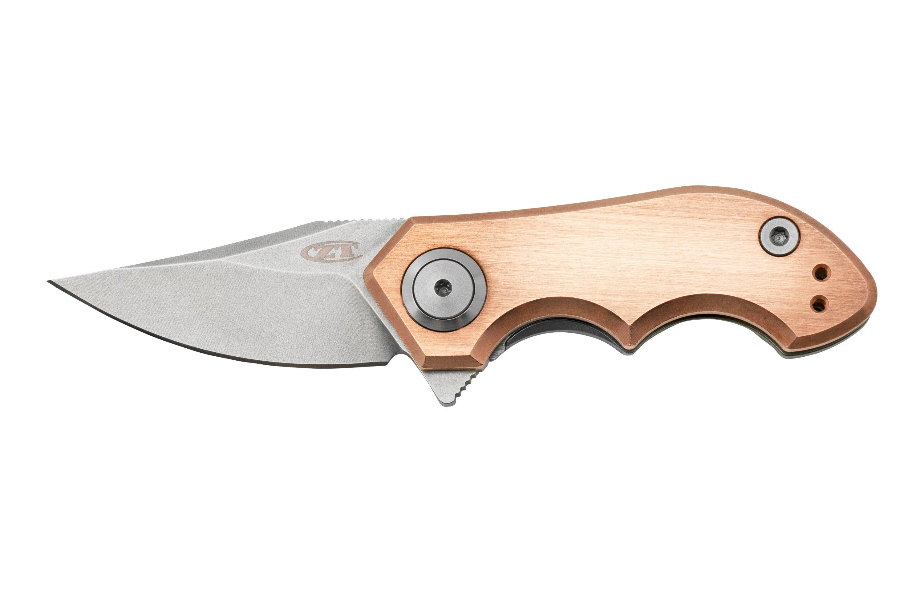 Zero Tolerance 0022CU Copper. Factory Special Edition zakmes, Tim