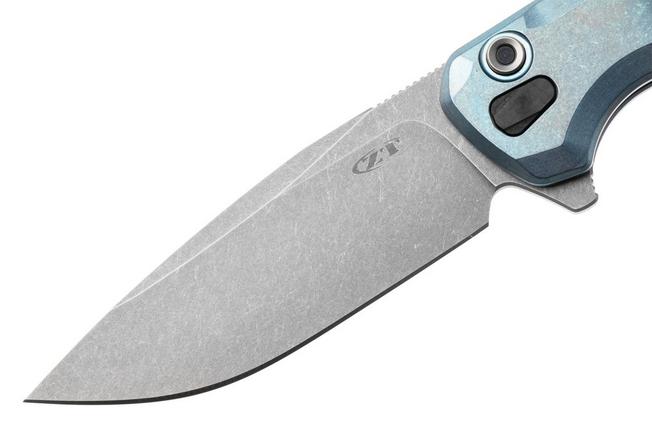 Bild für Zero Tolerance 0044BLU Blasted S90VN, Blue Titanium, Factory Special Series, Taschenmesser