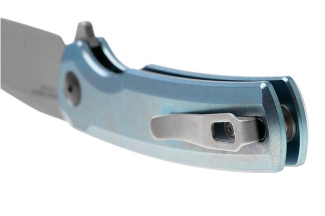 Bild für Zero Tolerance 0044BLU Blasted S90VN, Blue Titanium, Factory Special Series, Taschenmesser