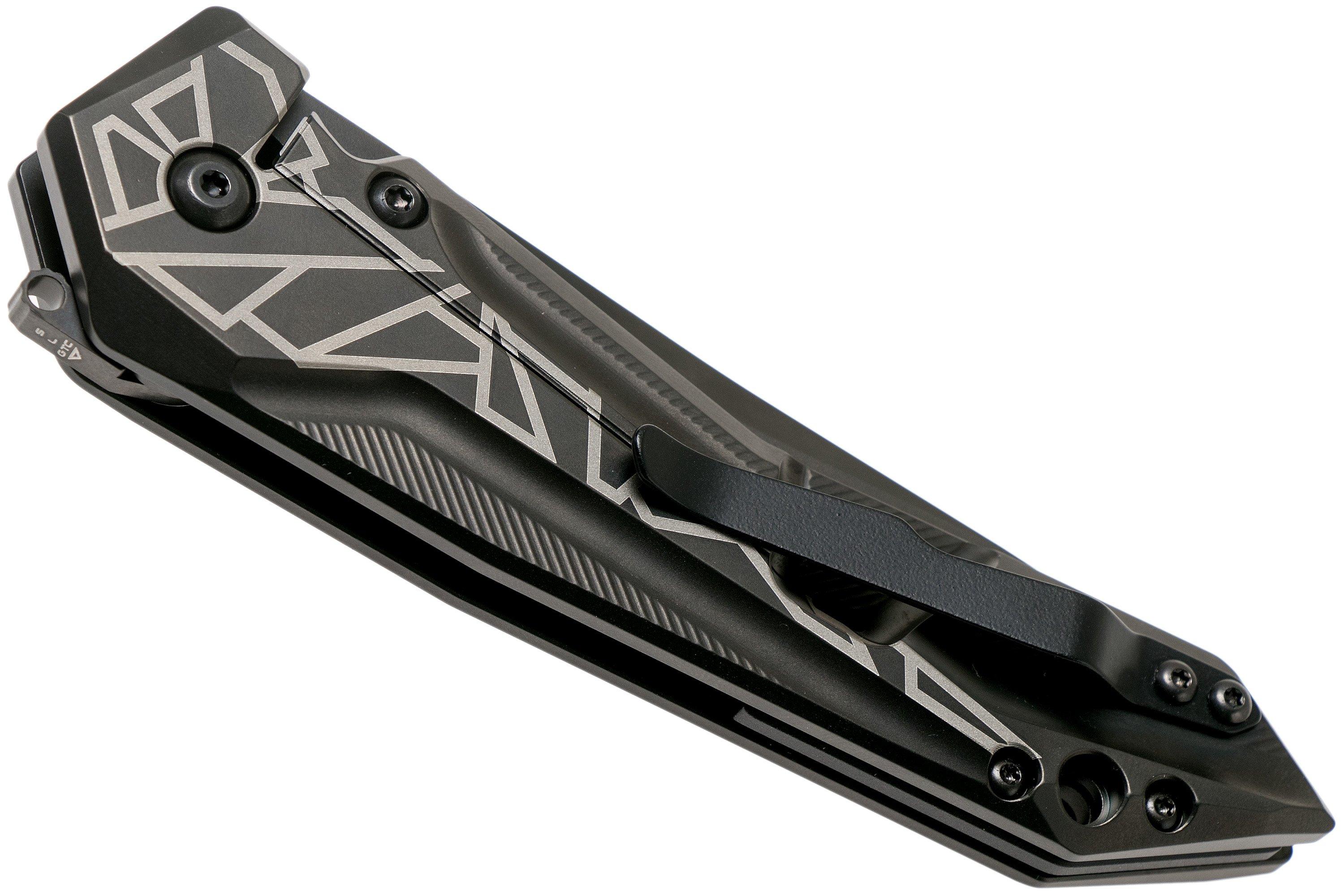 Zero Tolerance 0055BLK Sprint Run pocket knife, GTC-design ...