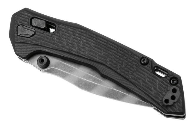 Afbeelding voor Zero Tolerance 0203BLKTS, Cerakote Tiger Stipe CPM M4, Black G10, zakmes, ZT Originals design