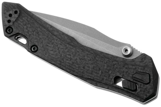 Afbeelding voor Zero Tolerance 0203CF, Stonewashed Böhler M390, Carbonfiber, zakmes, ZT Originals design