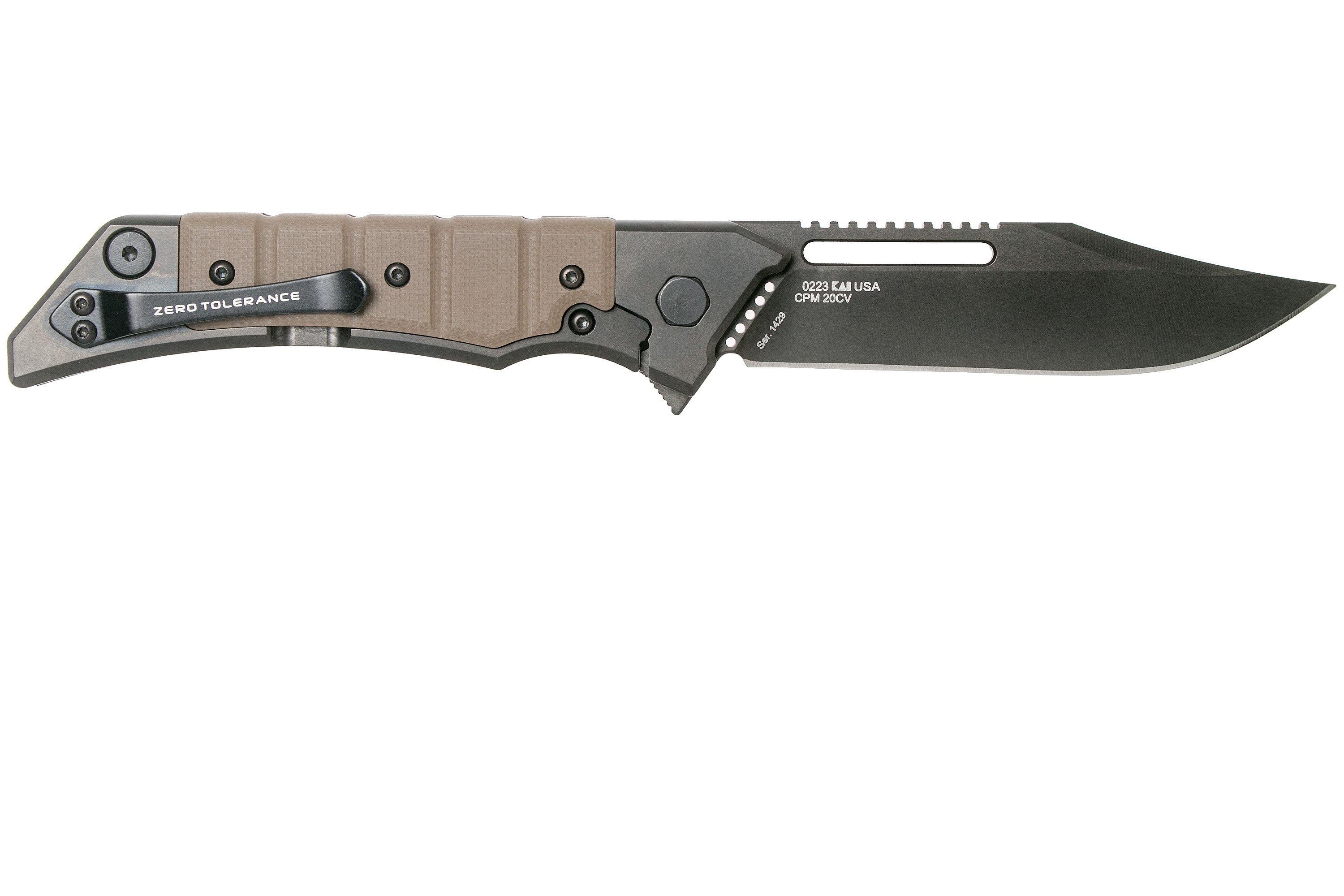 Zero Tolerance 0223 zakmes, Tim Galyean design Voordelig kopen bij