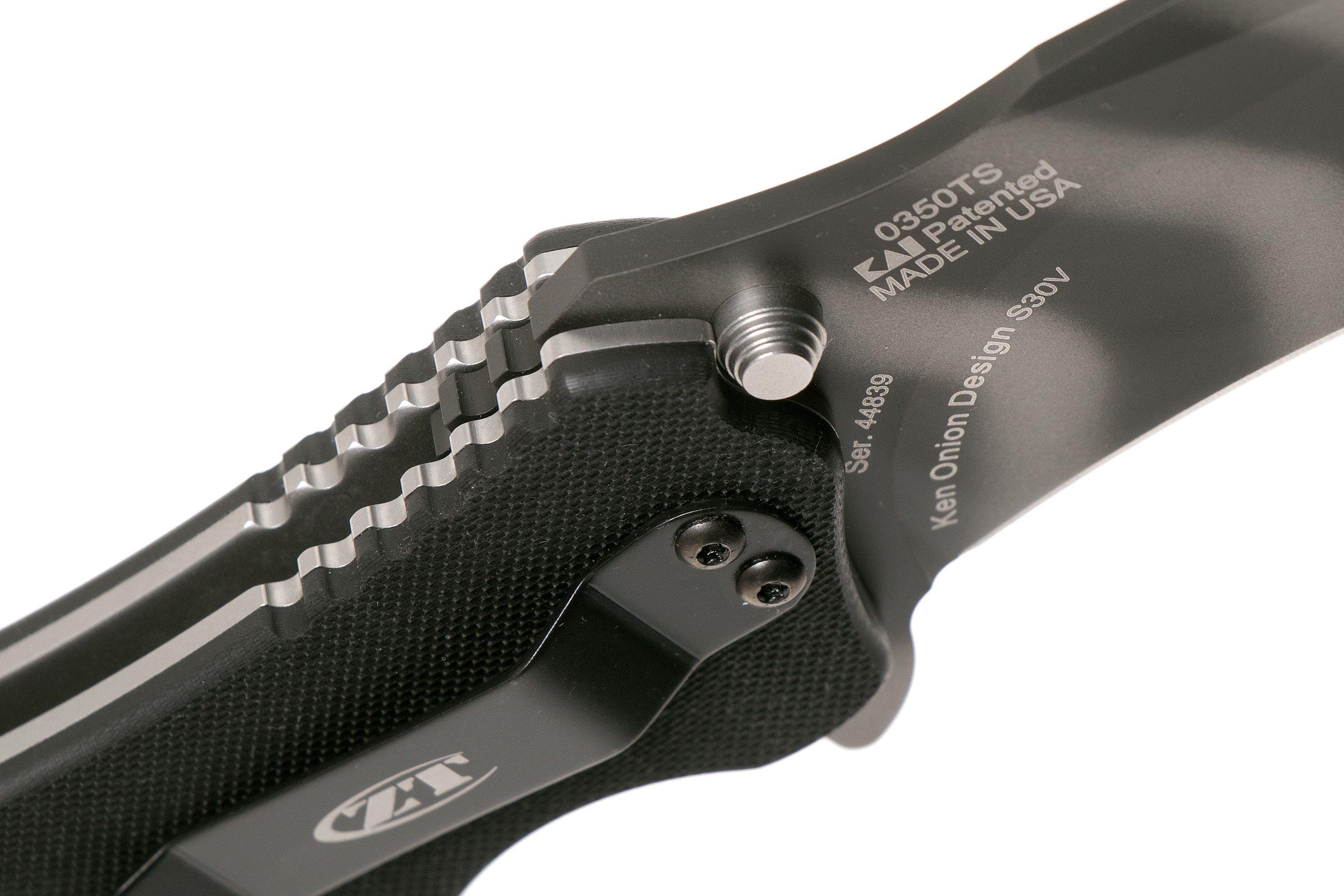 Zero Tolerance 0350TS Folder, plain edge | Advantageously