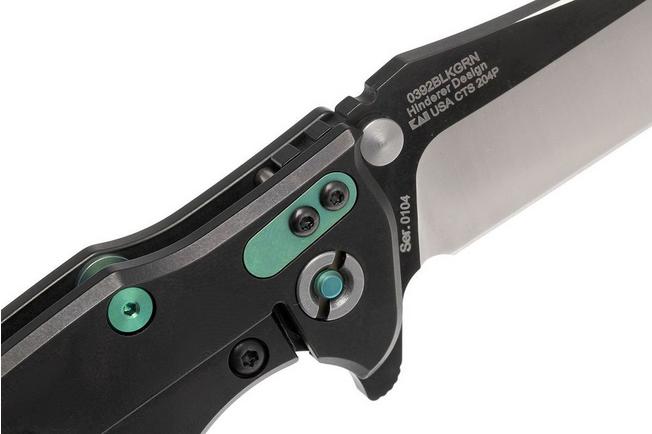 Image for Zero Tolerance 0392BLKGRN Factory Custom