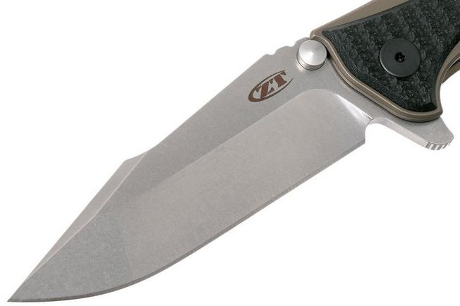 Image for Zero Tolerance 0393BRZ Sprint Run Rick Hinderer design pocket knife