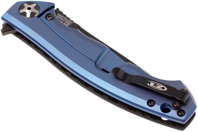 Image for Zero Tolerance 0452CFBLUBLK M390 Sprint Run pocket knife, Sinkevich design