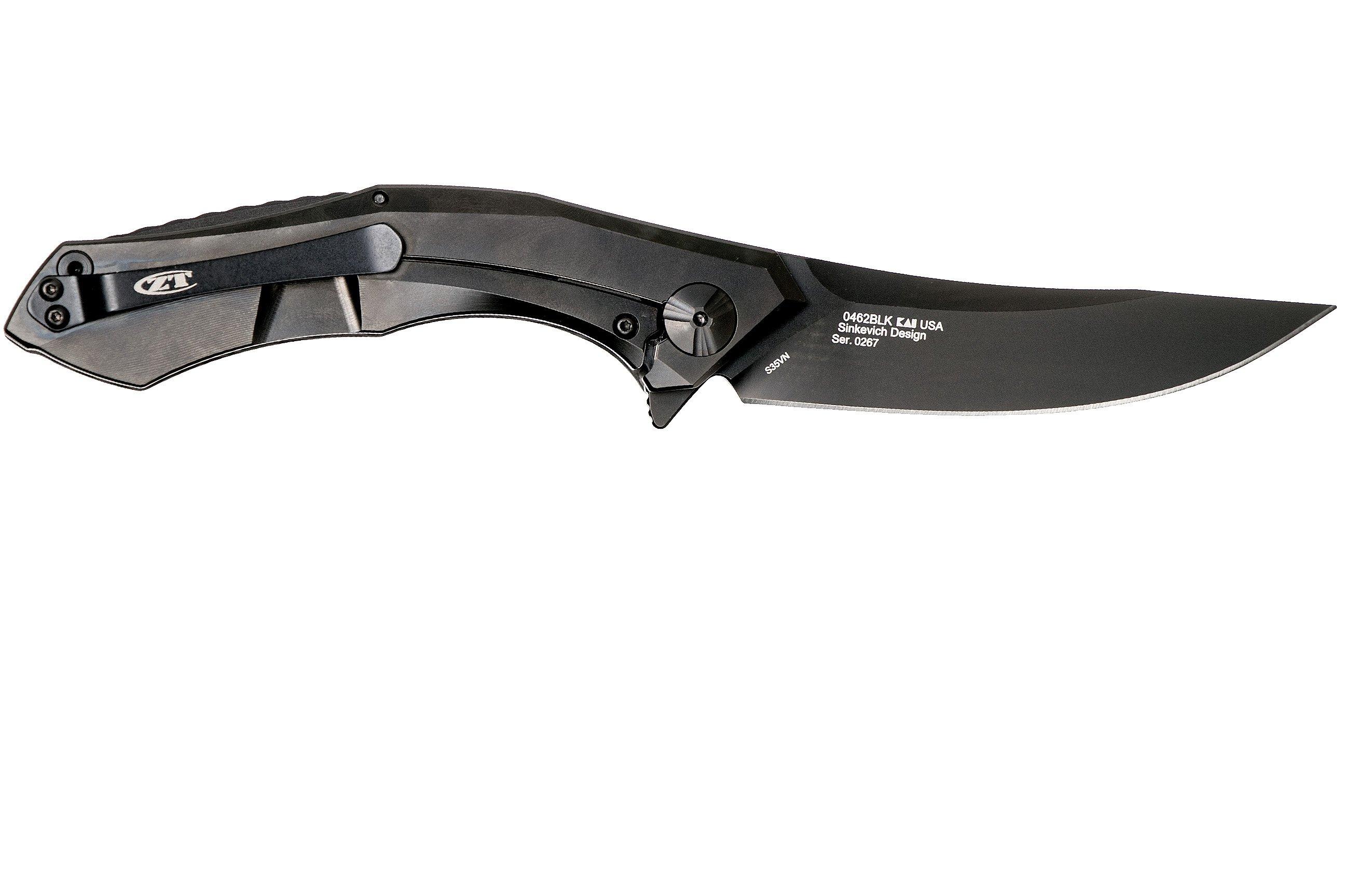 Zero Tolerance 0462BLK Sprint Run pocket knife, Dmitry Sinkevich