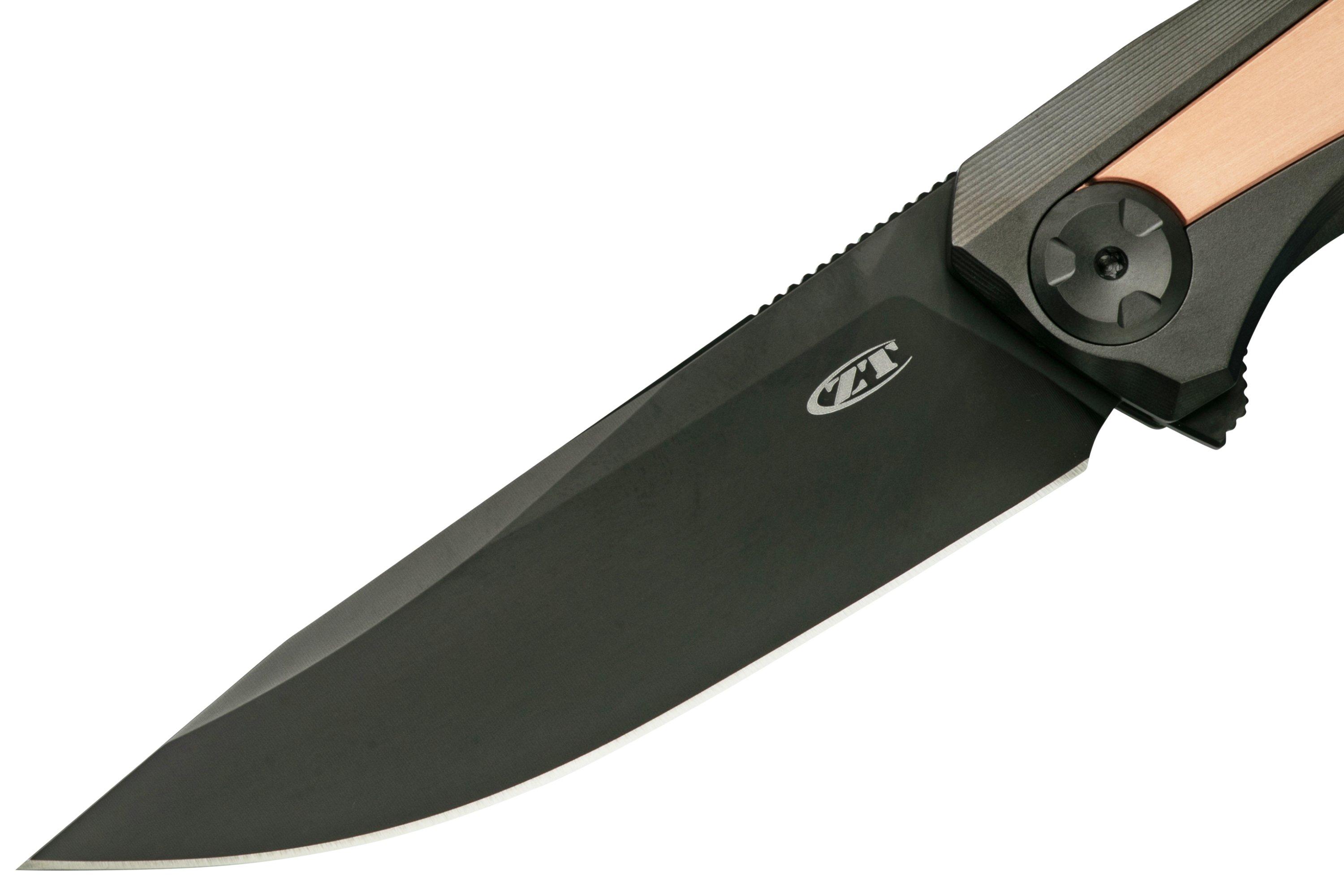 Zero Tolerance 0470S110V Black DLC, Copper Factory Special Edition