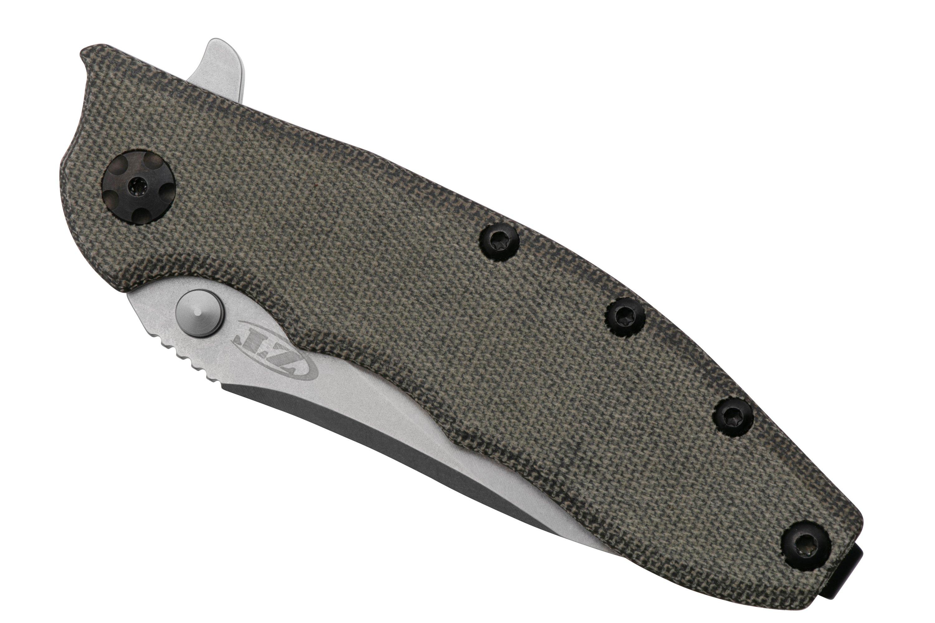 Nóż składany Zero Tolerance 0562MIC MagnaCut, Micarta