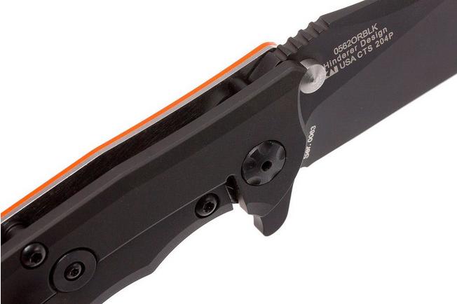 Image for Zero Tolerance 0562ORBLK pocket knife Sprint Run, Rick Hinderer design