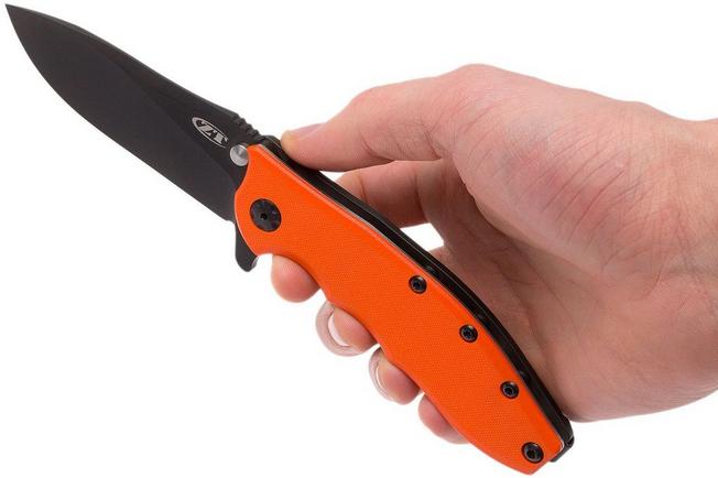 Image for Zero Tolerance 0562ORBLK pocket knife Sprint Run, Rick Hinderer design