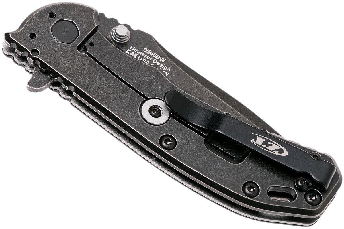 Zero Tolerance 0566BW, Rick Hinderer Advantageously shopping at