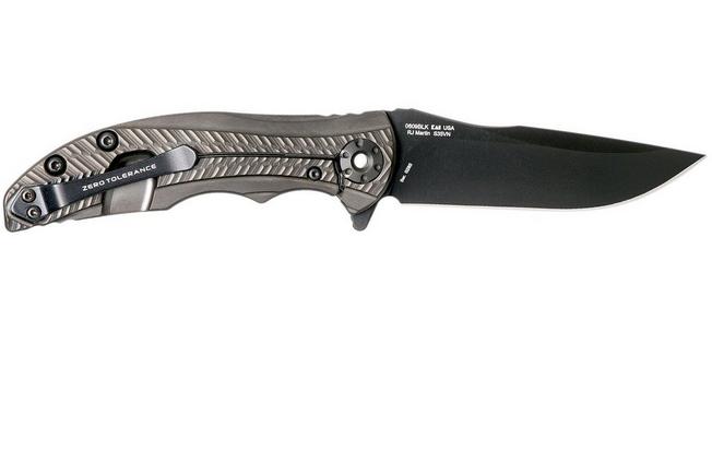 Image for Zero Tolerance 0609BLK Sprint Run pocket knife, RJ Martin design