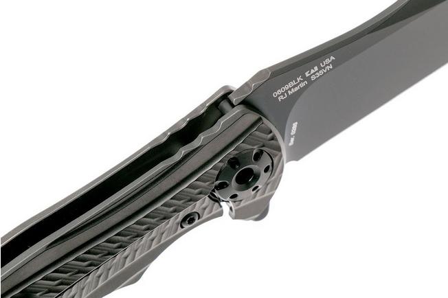 Image for Zero Tolerance 0609BLK Sprint Run pocket knife, RJ Martin design
