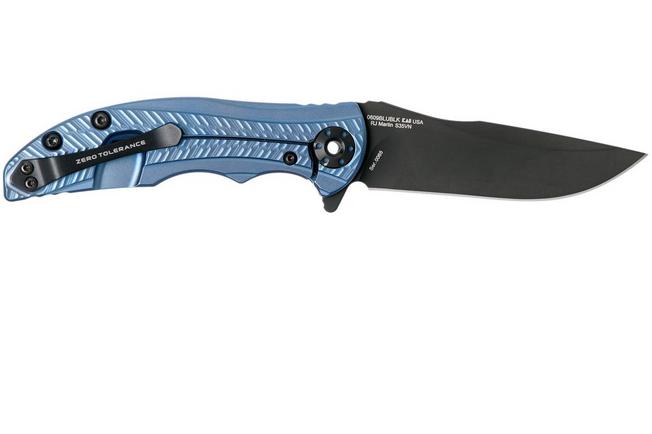 Bild für Zero Tolerance 0609BLUBLK Sprint Run Taschenmesser, RJ Martin Design