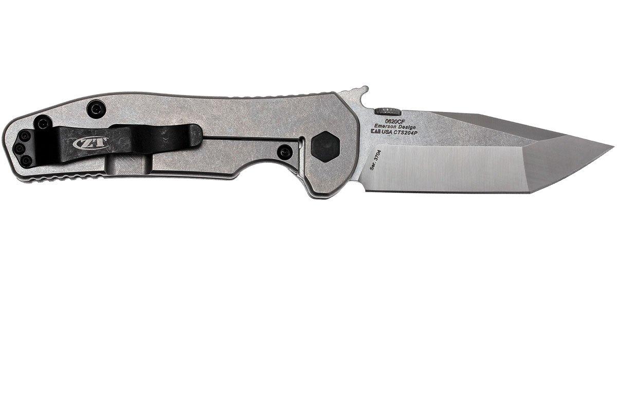 Zero Tolerance 0620CF Emerson Tanto Advantageously shopping at