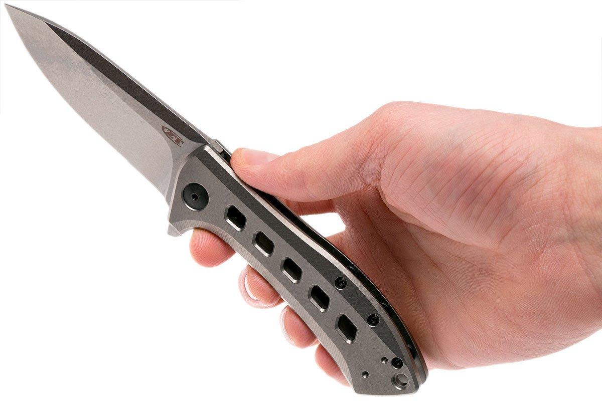 Zero Tolerance 0801Ti pocket knife S35VN, Todd Rexford design