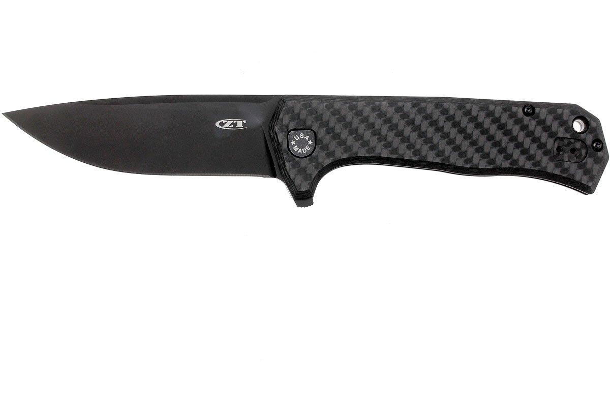 Zero Tolerance 0804CF pocket knife, Todd Rexford design