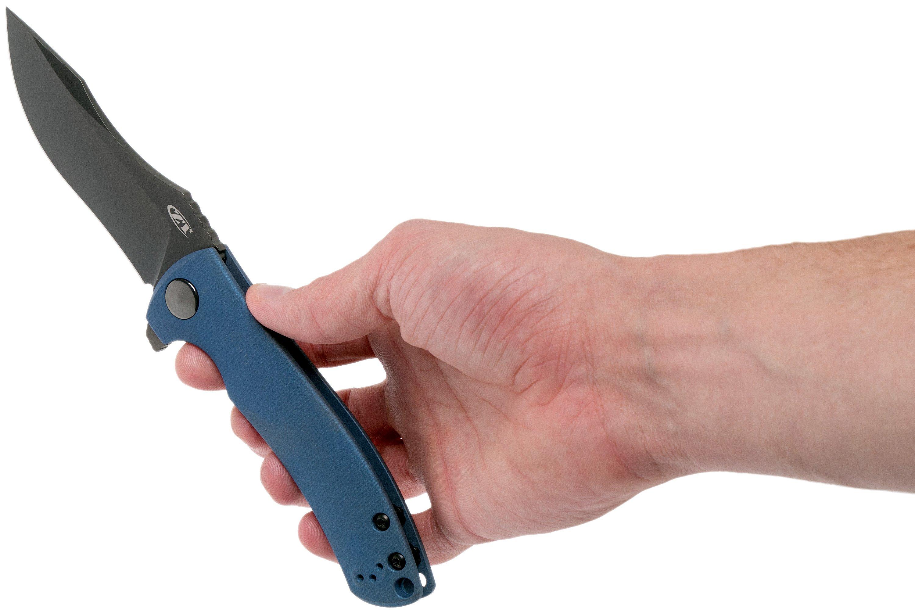 Zero Tolerance 0920BLUBLK Blue Black Sprint Run pocket knife