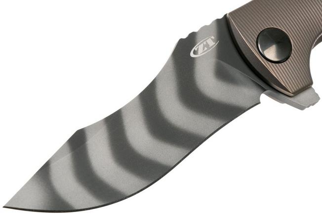 Image for Zero Tolerance 0920TTS Bronze Tiger Stripe Sprint Run pcoket knife, Les George design