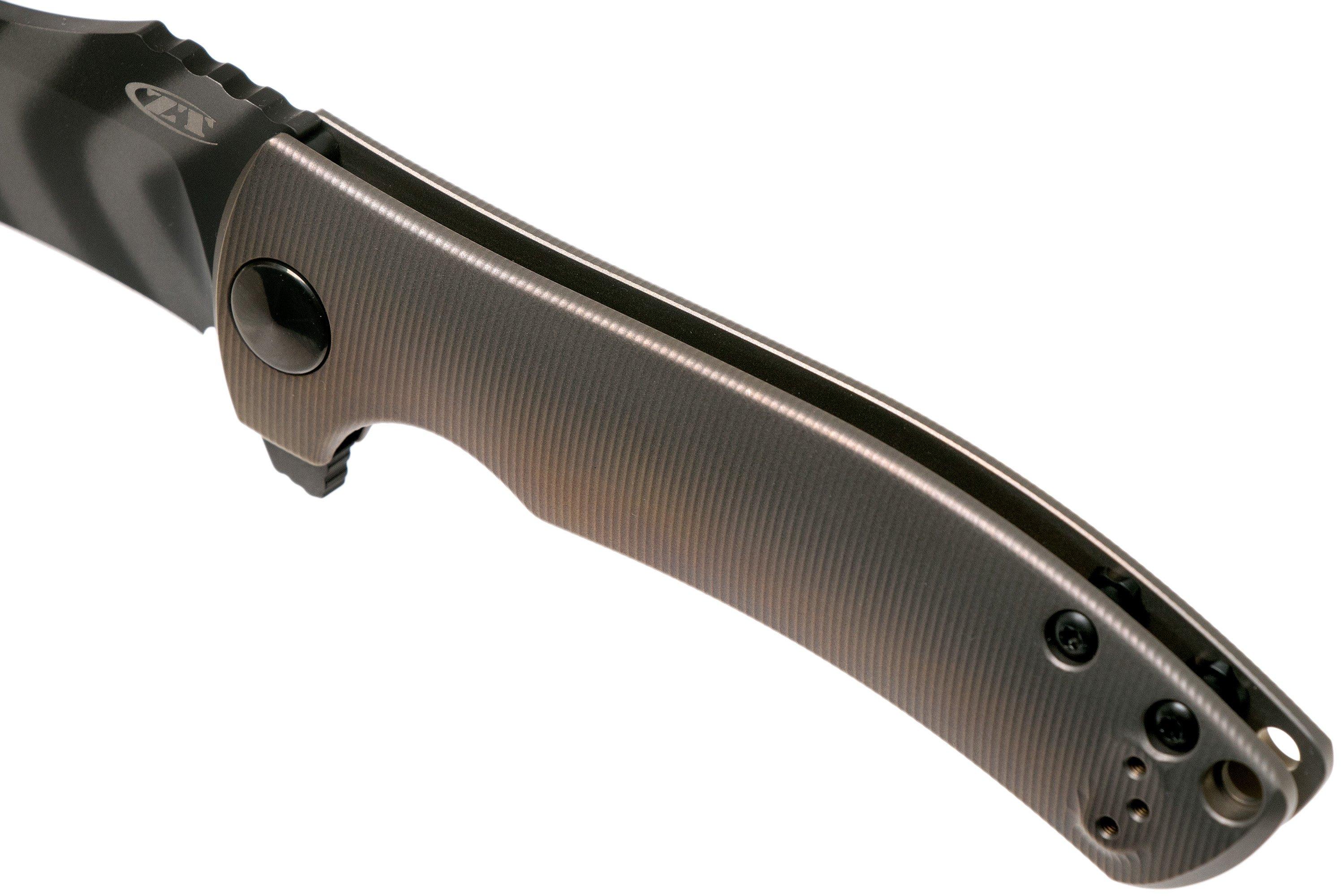 Zero Tolerance 0920TTS Bronze Tiger Stripe Sprint Run pcoket knife