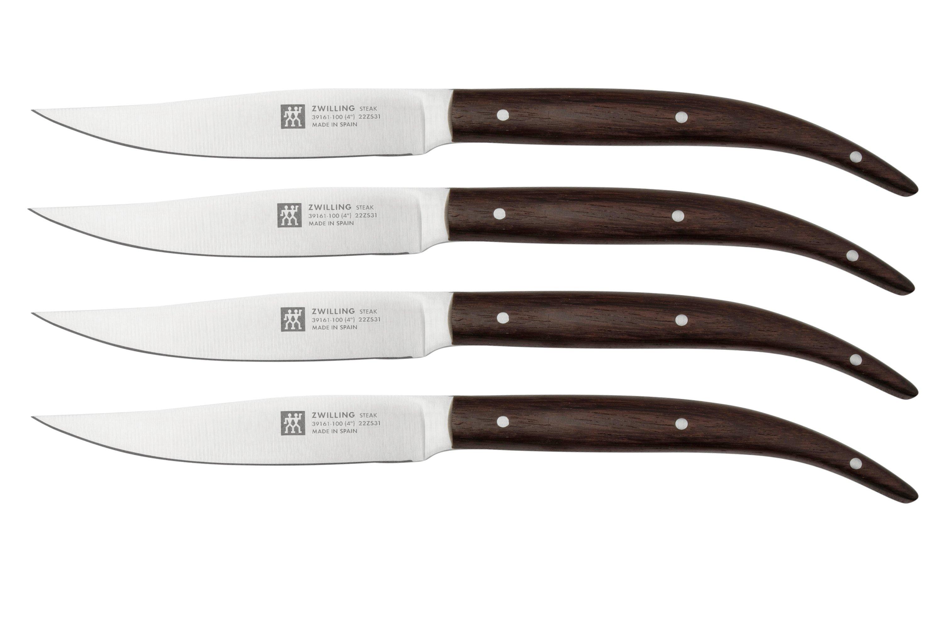 Zwilling Steak 39161, 4piece steak knife set, rosewood