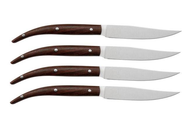 Zwilling Steak 39160, 4-piece steak knife set, holm oak