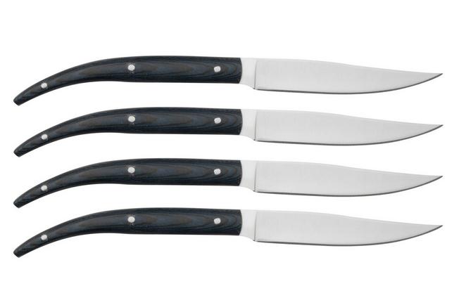 ZWILLING Set 4 coltelli da bistecca Steak Set Blue Micarta – morandinregali