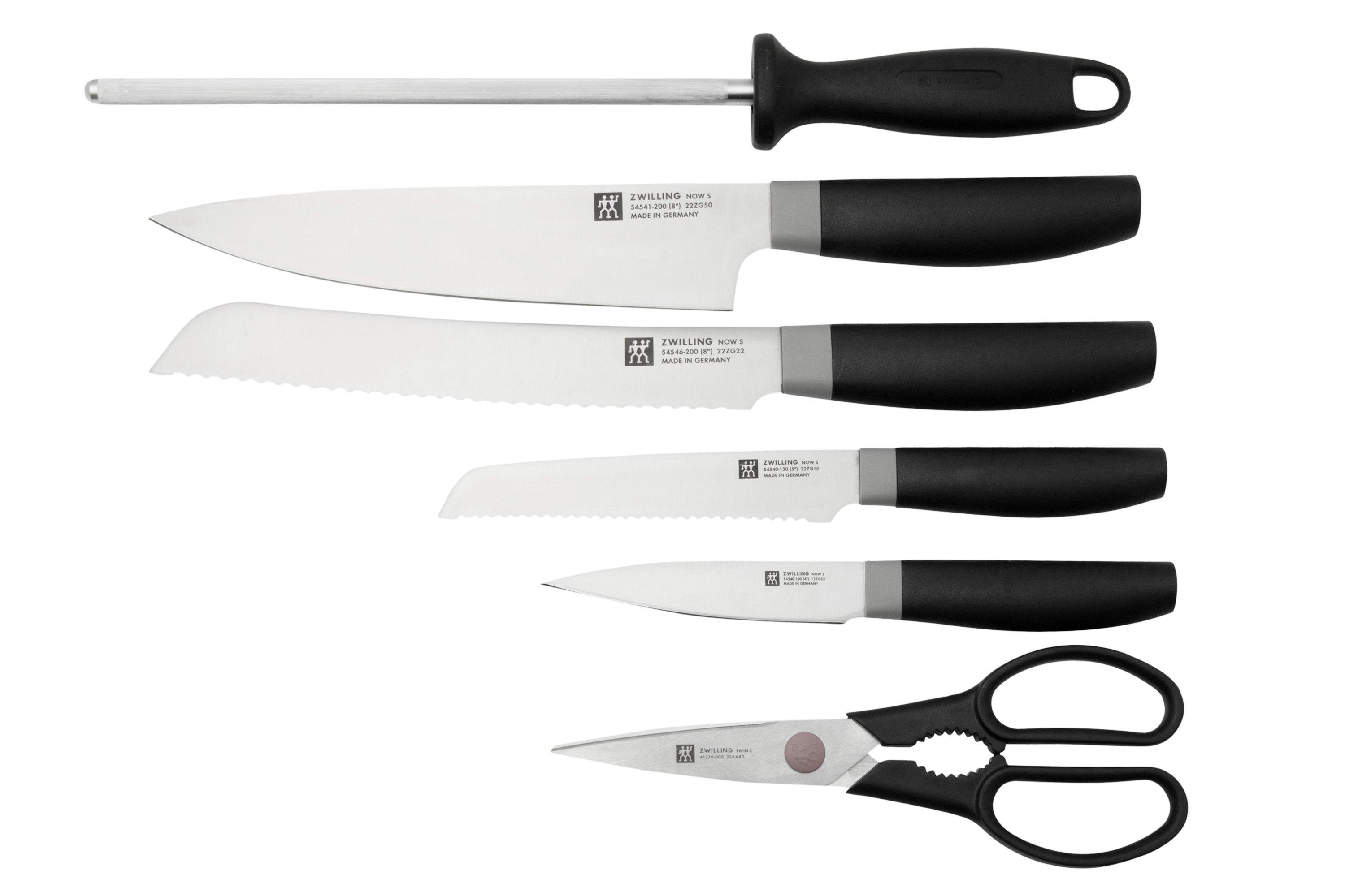 Zwilling Now S 1009824, 7-piece knife set | Advantageously shopping at ...