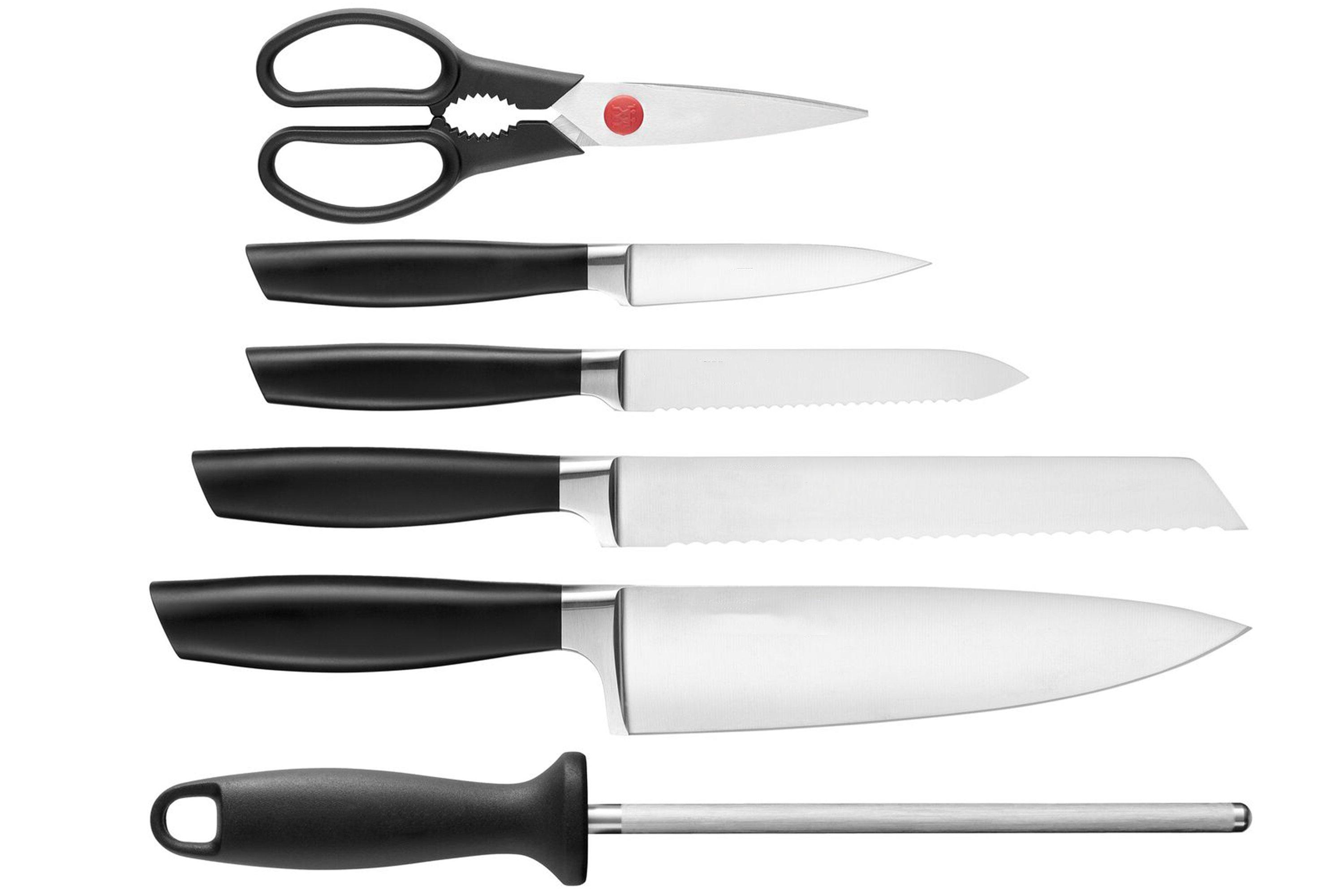 Zwilling All Star 1022591, set di coltelli da bistecca a 4-pz, argento